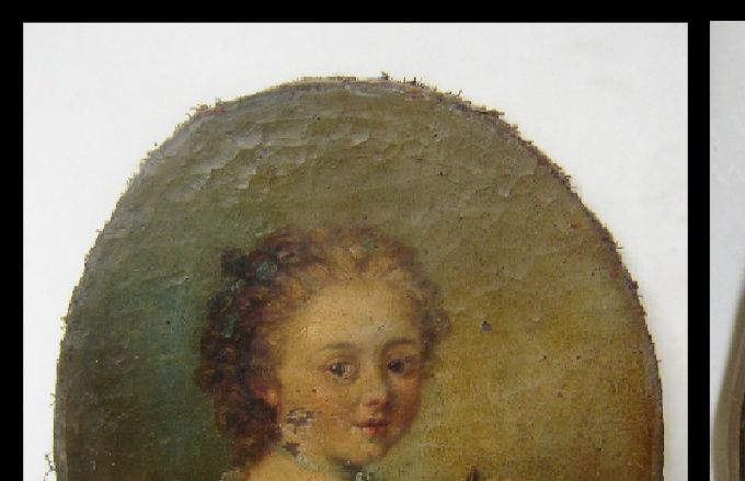 Avant et après restauration.